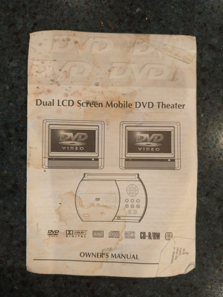 Dual LCD Screen Mobile DVD Theater Owner’s Instruction Manual, 31 pages