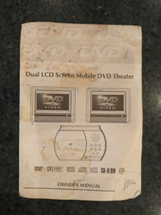 Dual LCD Screen Mobile DVD Theater Owner’s Instruction Manual, 31 pages