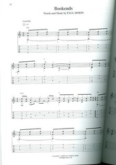 Paul Simon Fingerpicking 2 standard notation and Guitar Tab sheet music songbook
