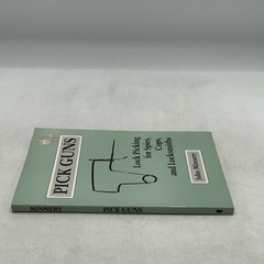 PICK GUNS by John Minnery (Trade Paperback) Paladin Press