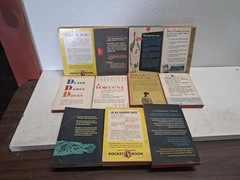 1940s Murder Mystery Trade Paperback Lot 11 Books PB Death Saint Kitten Kill