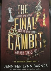 The Final Gambit The Inheritance Games Novel Book 3 Jennifer Lynn Barnes Exc