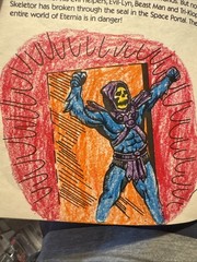 Lot Of 3 Vintage Masters Of The Universe Books From 1983 He-Man Skeletor