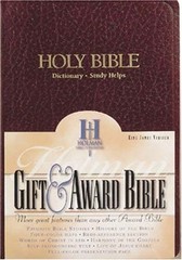 KJV Gift and Award Bible, Burgundy Imitation Leather Leather