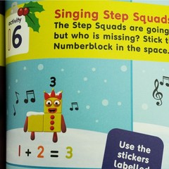 Numberblocks Christmas Sticker Fun Book By Sweet Cherry Publishing – Paperback
