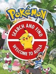 The Official Pokmon Search and Find: Welcome to Alola – Paperback – GOOD