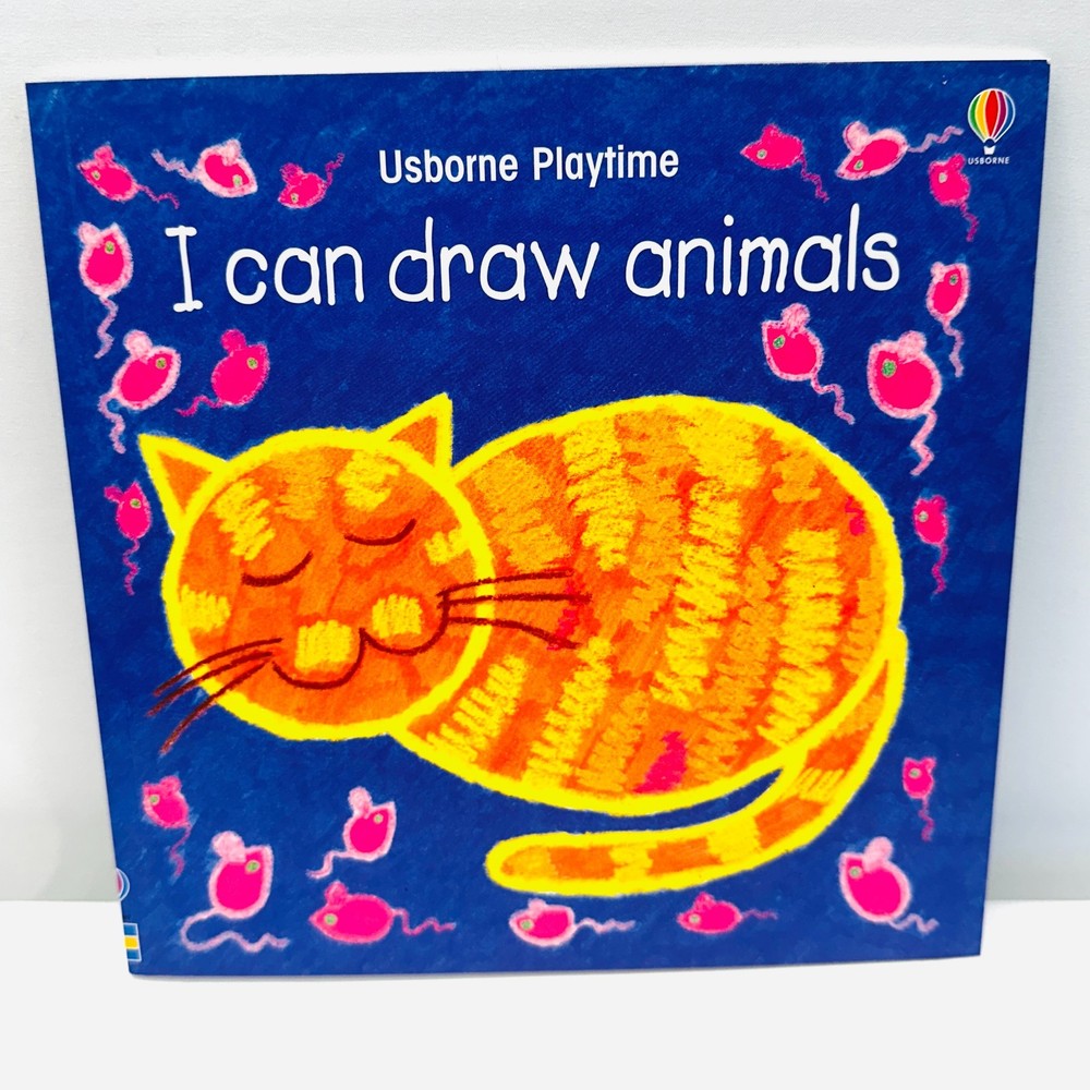 I Can Draw Animals; Usborne Playtime Series paperback Ray Gibson BRAND NEW