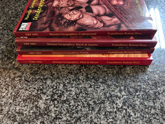 ✰ MONSTER GEOGRAPHICA 4 Book Lot d20 D&D 3.5 RPG Expeditious Retreat Qm42 NEWOoP