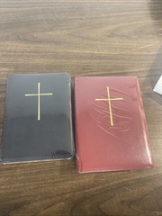 Prayer Book and Hymnal Leather Red – Leather Bound By Church Publishing, New