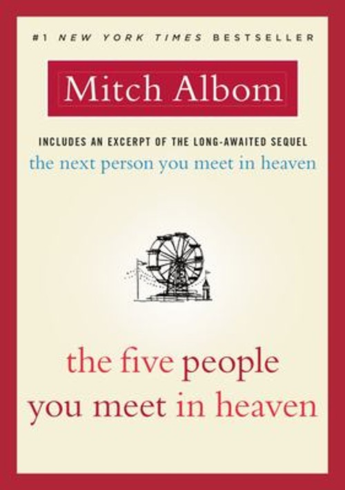 The Five People You Meet in Heaven Hardcover Mitch Albom