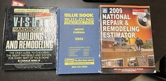 Lot Of 3 Book Building, Construction & Remodeling