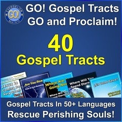40 Gospel Tracts in Various Languages