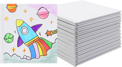 12 Pack White Hardcover Blank 5X5 Inch, Hardcover Blank for Students to Write