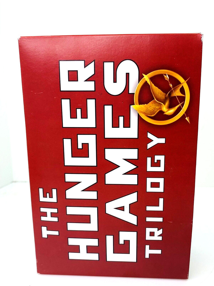 The Hunger Games Trilogy Catching Fire Mockingjay SC Softcover Case Collins