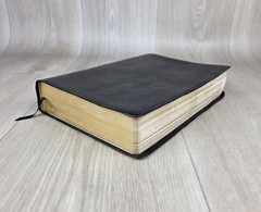 1994 Ryrie KJV Expanded Edition Study Bible Red Letter Moody Black Softcover