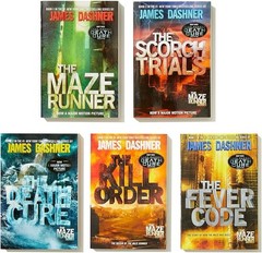 Maze Runner Series Complete Collection Set (5-Book) by James Dashner