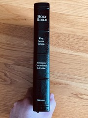 Holy Bible – KJV – Crown Reference Edition – Feora Bonded Leather – Holman 1985