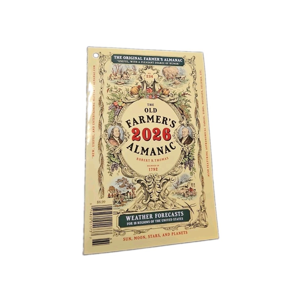 The 2026 Old Farmer’s Almanac Trade Edition (Paperback or Softback) Brand New