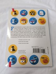 MY PET’S HEALTH RECORD KEEPER By Inc. Peter Pauper Press – Hardcover NEW