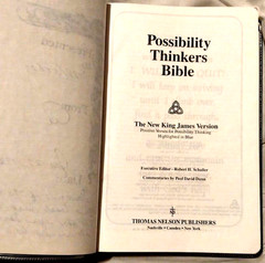 Holy Bible Possibility Thinkers Edition NKJV Genuine Bonded Leather Nelson 405B