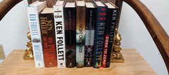 Ken Follet 8 Book Lot — Thriller Suspense  — Very Good