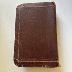Vintage 1952 Holy Bible Red Letter The Spencer Press Great Aged Look