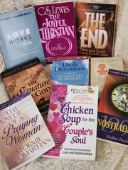Religious Books All Paper Back Different Authors Good Condition 9 Count Lot