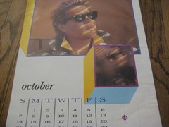 Duran Duran 1984 Official Calendar