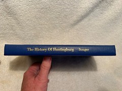 Vtg. Book History Of Huntingburg IN 1987 By Hugo C. Songer 288 Pages Illustrated