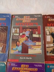 Vintage 1990s The Baby-Sitters Club Mystery Books Lot of 6 Paperbacks