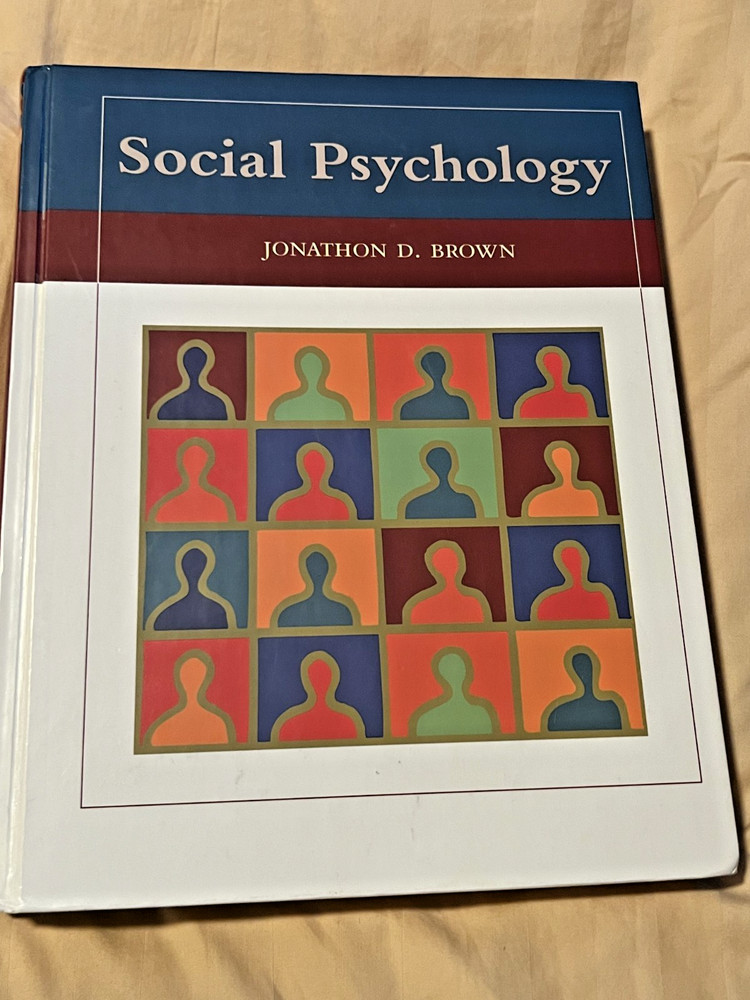SOCIAL PSYCHOLOGY By Jonathon D. Brown – Hardcover