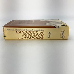 Handbook of Research on Teaching Pedagogy Studies Hardcover Book NL Gage 1971