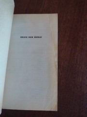 Vintage Brave New World and Brave New World Revisited Aldous Huxley PB lot
