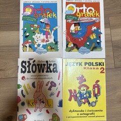 Język Polski Ortografia I Gramatyka Dla Dzieci 17 Książek Klasa 1-5 Polish books