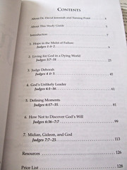 DR. DAVID JEREMIAH STUDY GUIDES THE BOOK OF JUDGES VOLUMES 1-2 2008