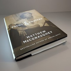 Poems & Prayers Hardcover Matthew McConaughey 2025 #1 NYT Bestseller Like New