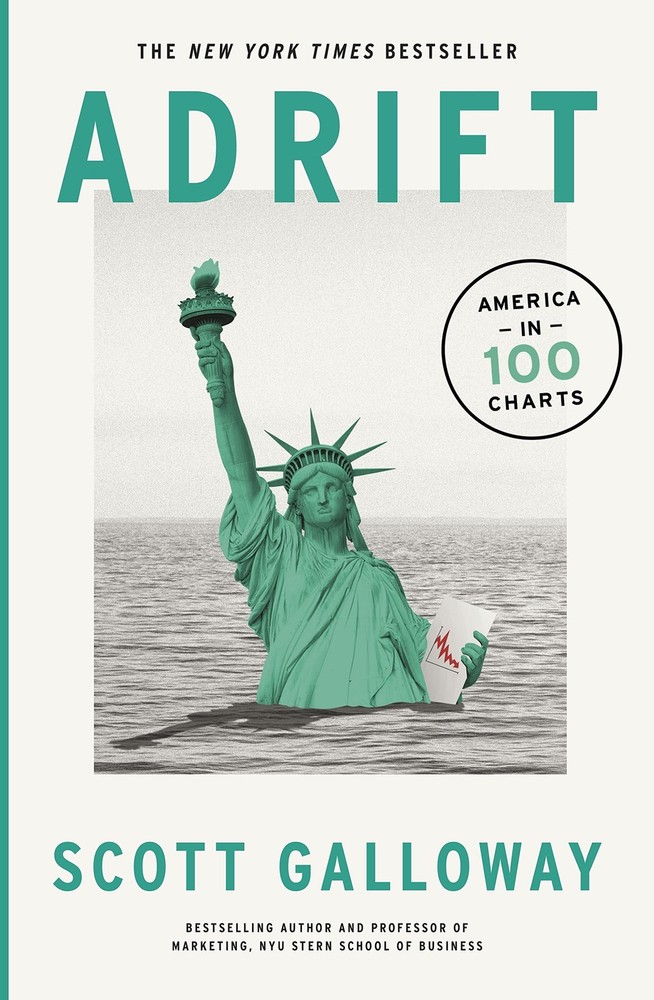 Adrift: 100 Charts that Reveal Why America is on the Brink of Change – Scott…