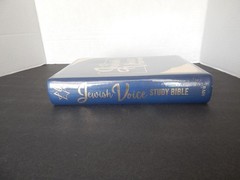 Jewish Voice Study Bible; NIV; Blue Leatherette Cover w. Gold Lettering