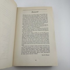 THE FOUR TRANSLATION NEW TESTAMENT PARALLEL EDITION 1966 KING JAMES Beck William