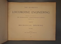 1st ed 1897 Elements Locomotive Engineering Mechanical Drawing 1897 11 X 14.5