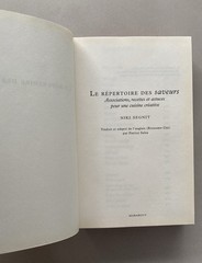 Le Repertoire des Saveurs by Niki Segnit (2012 French Text Hardcover)