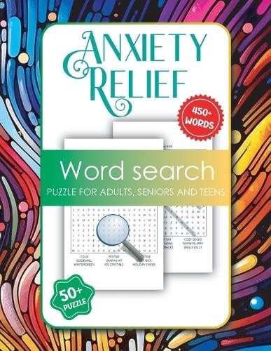 Laura Bidden Anxiety Relief Word Search for Adults, Seni (Paperback) (UK IMPORT)