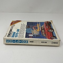 Chilton Book Company Repair Manual BMW 1970-88 1989 Paperback Part 6844