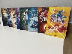 Amulet Eight Book Collection Kazu Kibuishi Scholastic PB Box Set 2018 Comics