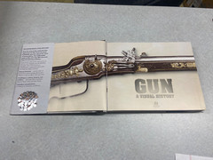 GUN-A VISUAL HISTORY BY DR. CHRIS McNABB, 360 PAGES. LIKE NEW.