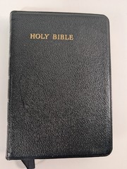 Cambridge Cameo Holy Bible KJV French Morocco Leather India Paper Vintage 1972