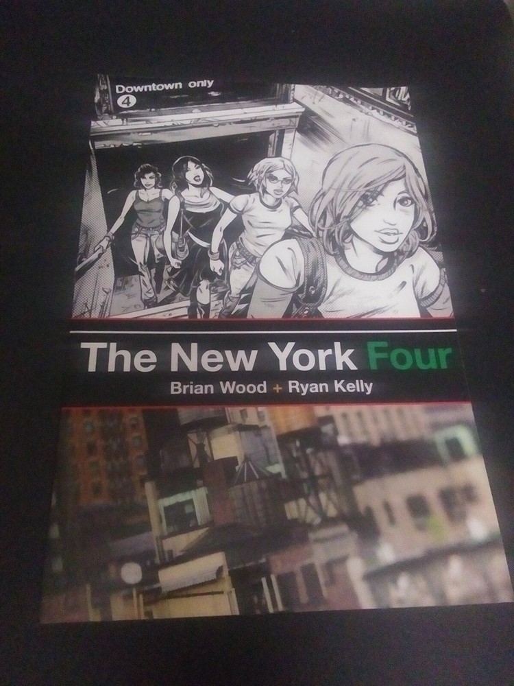 The New York Four by Brian Wood & Ryan Kelly 2008 DC Minx TPB