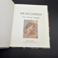 Mini Books Monet, Michelangelo, Van Gogh Paintings/Sistine Chapel By Wings Books
