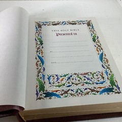 The New American Bible Catholic Parish Edition (11.5″ x 8.5″) 1994 Very Good
