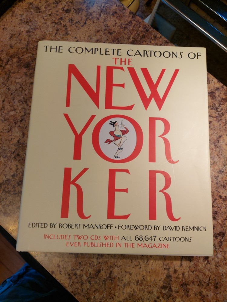 The Complete Cartoons of the New Yorker by Robert Mankoff 2004 With 2 CDs & DJ